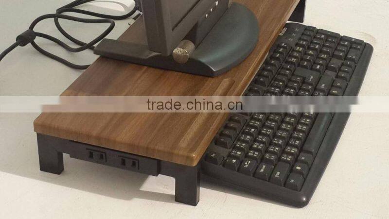 New modern design wood furniture TV stand with DVD storage rack