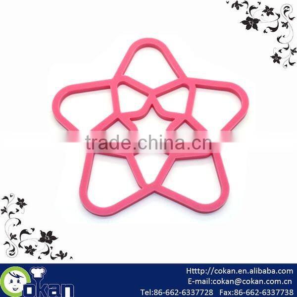 Star Shape Silicone Pot Mat/Pot Holder CK-SL534