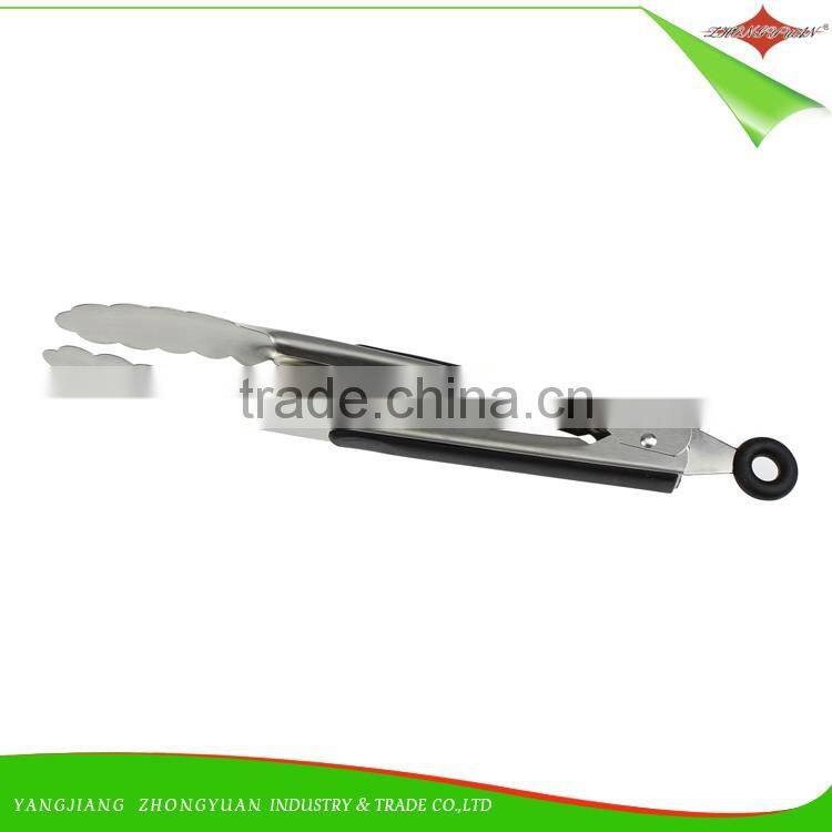ZY-H1028 Stainless Steel tong Food clamp with handle