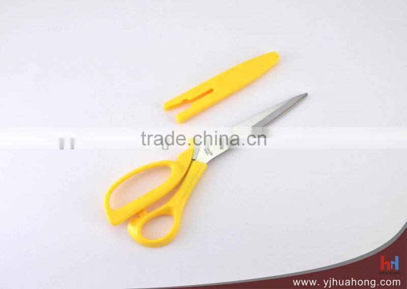 Plastic handle sewing scissor/tailor scissor with sheath
