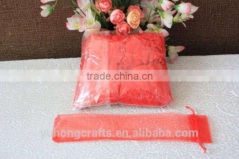 High quanlity organza bag used for holding hand fans
