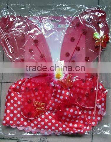 princess dresses for kids with wing