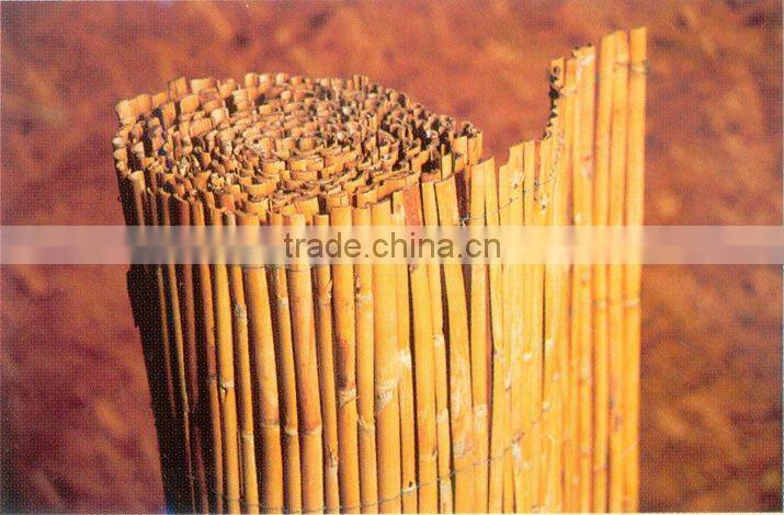 split reed fence