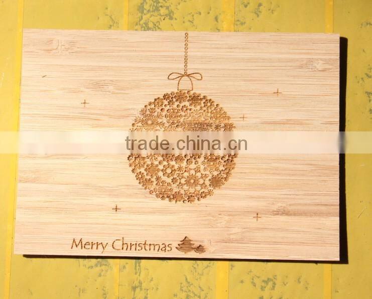 bamboo X-mas cards