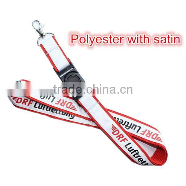 Sedex member factory 2cm*90cm pen holder neck lanyard wholesale