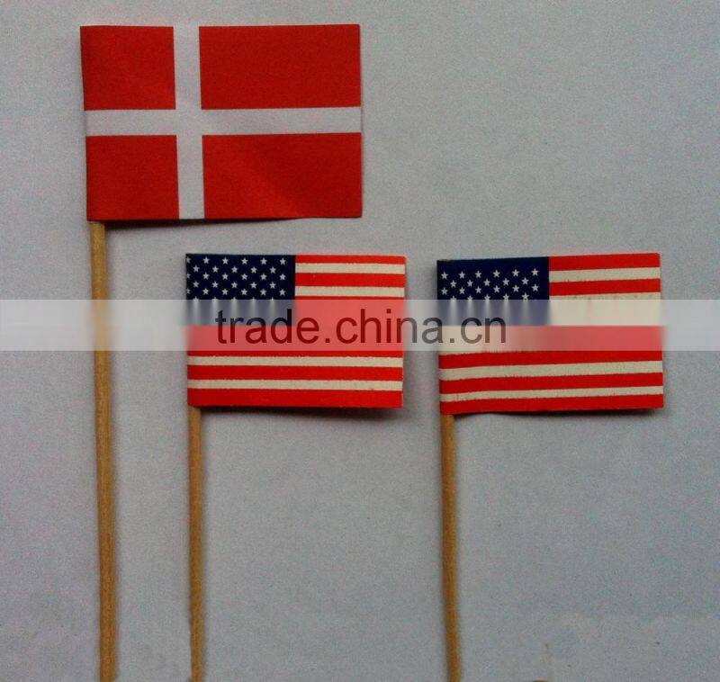 Food grade cocktail party fashion wedding world flag