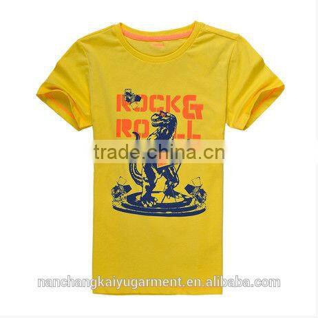 Boy kids printed 100%cotton T shirt