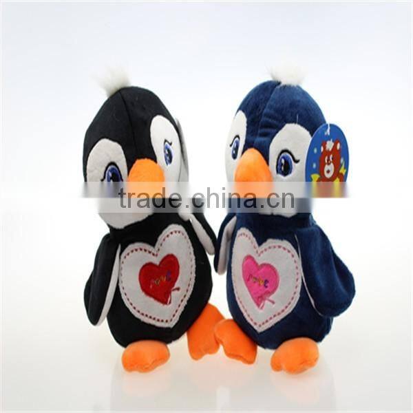 Eco-friendly Safe Custom stuffed plush penguin toy