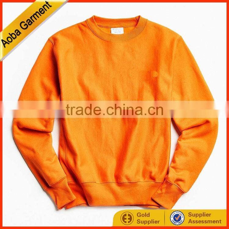 make in china fleece crew neck sweatshirt mens clothing