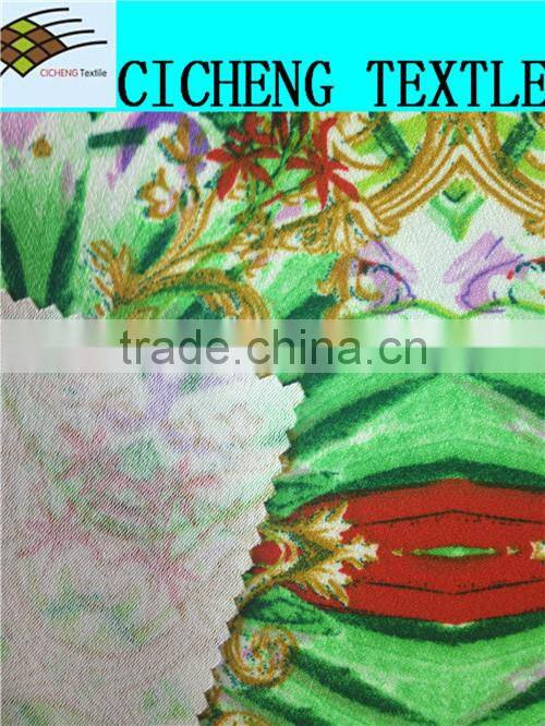 E shaoxing cicheng textile In stock wool fabric for women's coat china