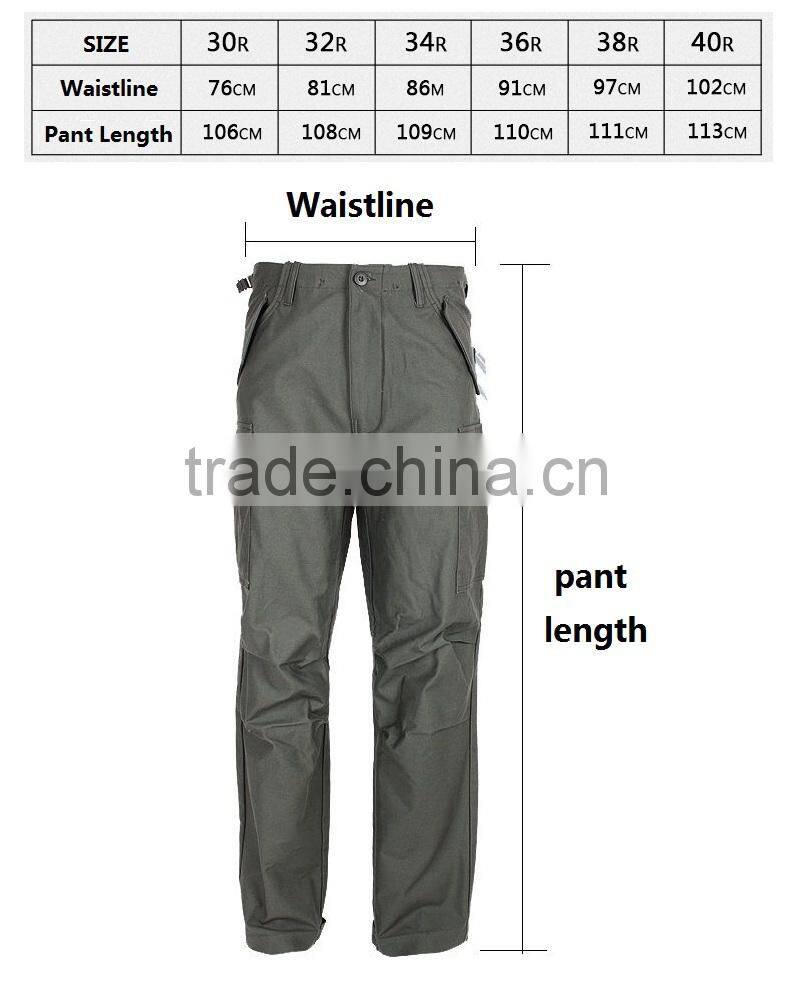 Seibertron M-65 M65 Stone Washed Pant Army Pants Outdoor Pants Tactical Trousers