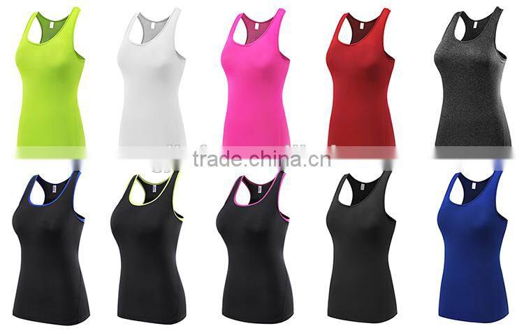 Custom Made wholesale athletic women fitness tank top