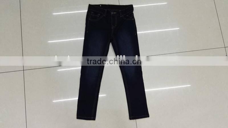 Yiwu stocks lots girl's fashion high quality tight jeans