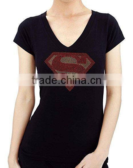 SUPERMAN HANDMADE Rhinestone/ Stud Hoodie Sweat shirt