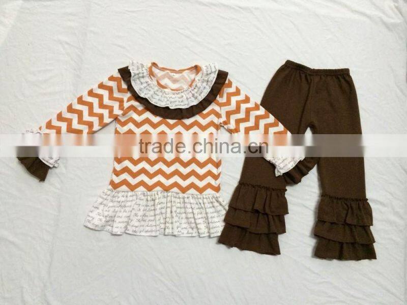 kids fashion clothing outfits girls boutique clothing high quality organic cotton clothing girls fall long sleeve outfit