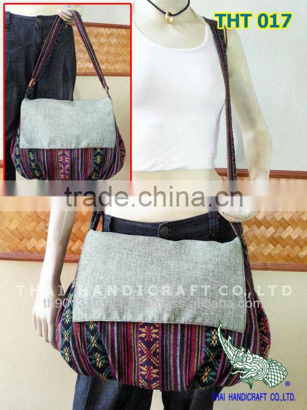 Thai Vintage HMONG woven fabrics shoulder bag handbag