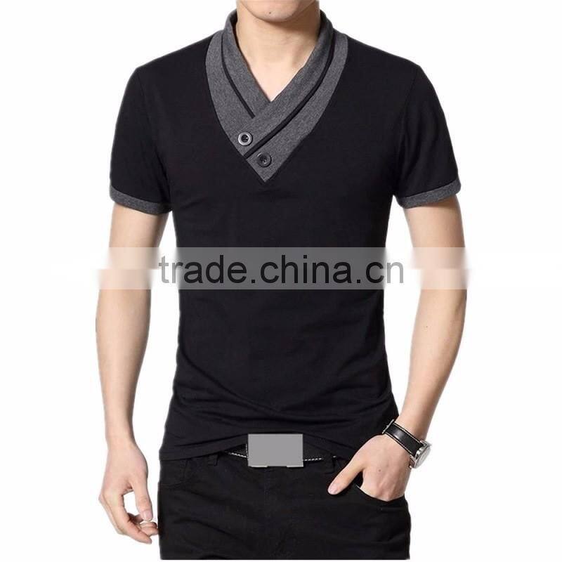 2016 Fashion design Men's tshirt printing cotton custom tshirt