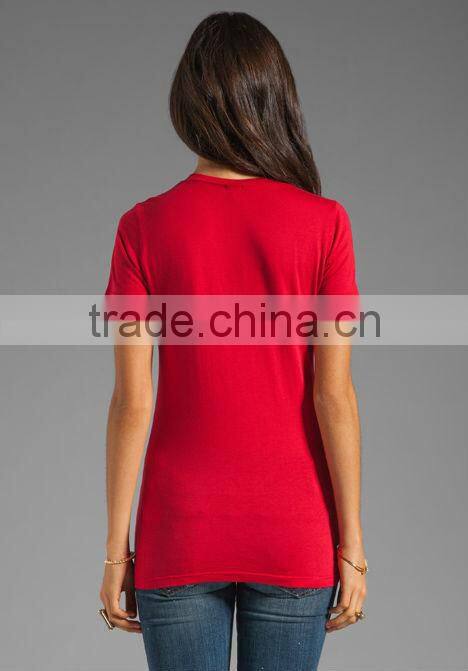 very light jersey v neck tee shirts and printing