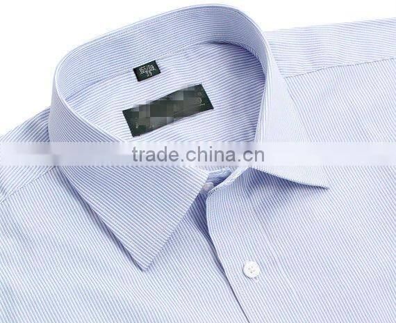 men's long sleeve stripe dress shirt