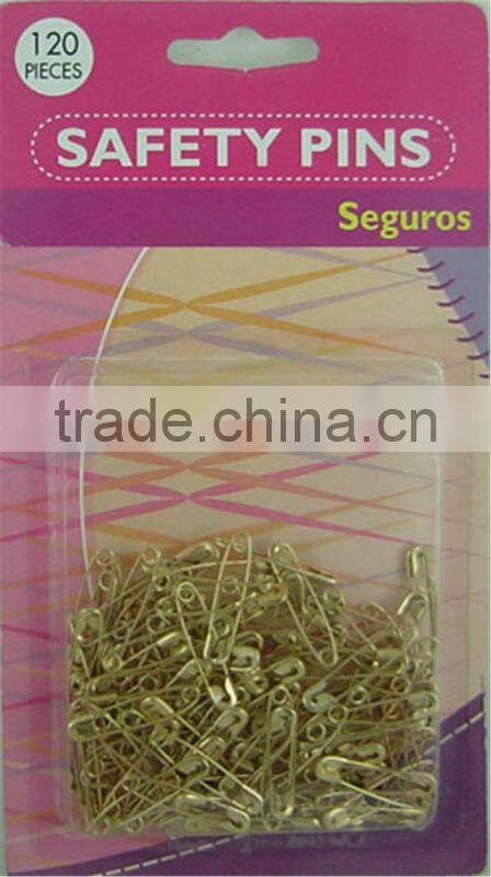 Golden Mini Cute Decorative Safety Pins Factory