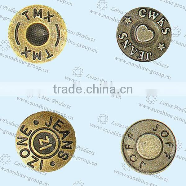 New Design Customized Acceptable Shirt Button Cover Button