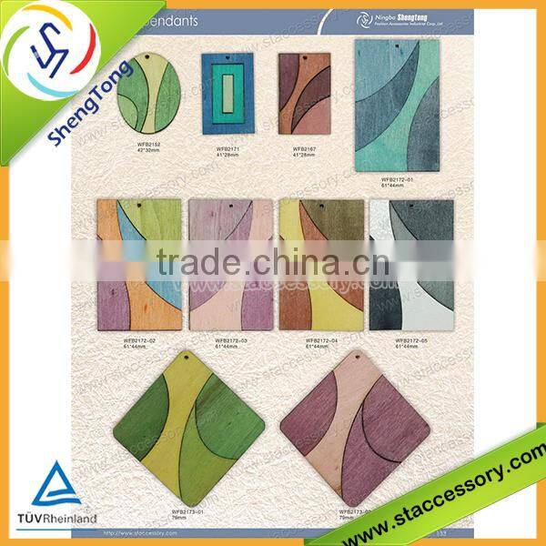 wholesale modern wooden pendant