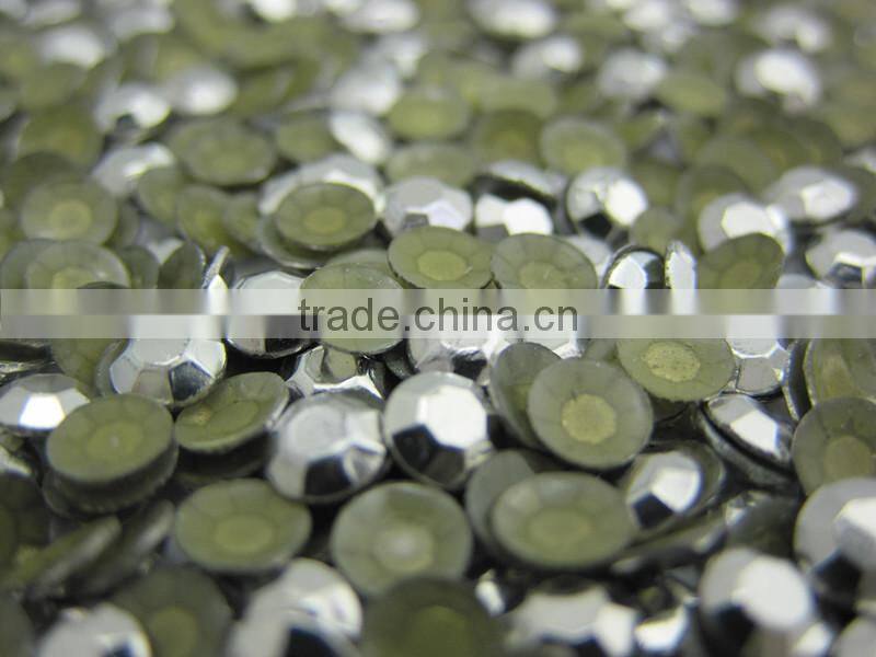 shoes decorate 4mm hot fix rhinestuds