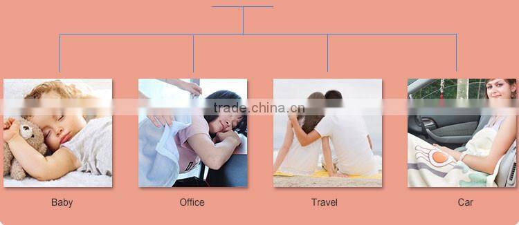 micro fiber winter swaddle knitted blanket