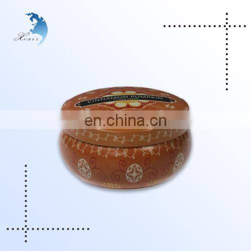 High Quality Customized Hot Sales Round Shape Small Metal Tin Cookie Boxes