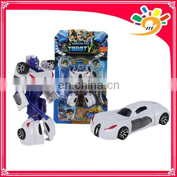 super toy plastic transform car transform robot toy
