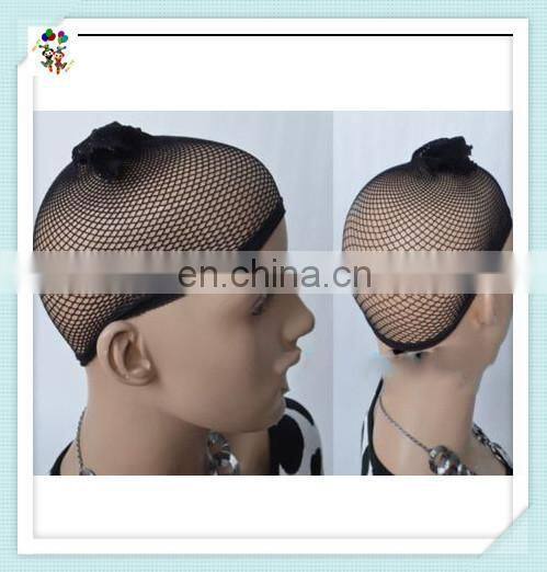 Beige Snood Elastic Nylon Net Stretch Mesh Wig Caps HPC-0107