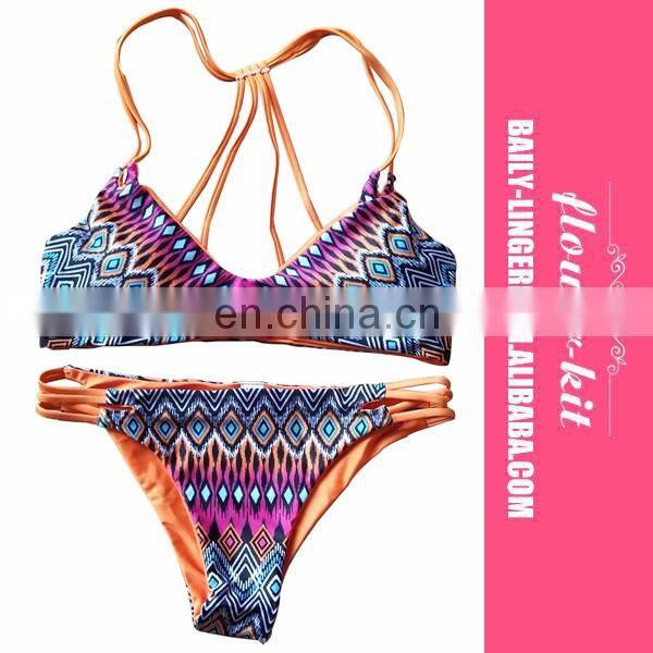 All Have In Stock Four Color Mini Fashion Bikini Set For Ladies