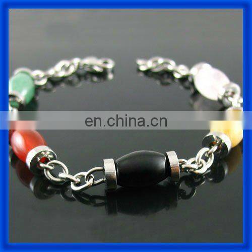 2014 Latest Men's And Women Gemstone 2014 Trend Bracelet TPSB182 From China Best Factory