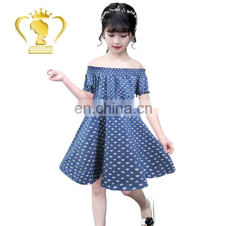 Professional OEM/ODM Manufacturer ready made kids party girl dress