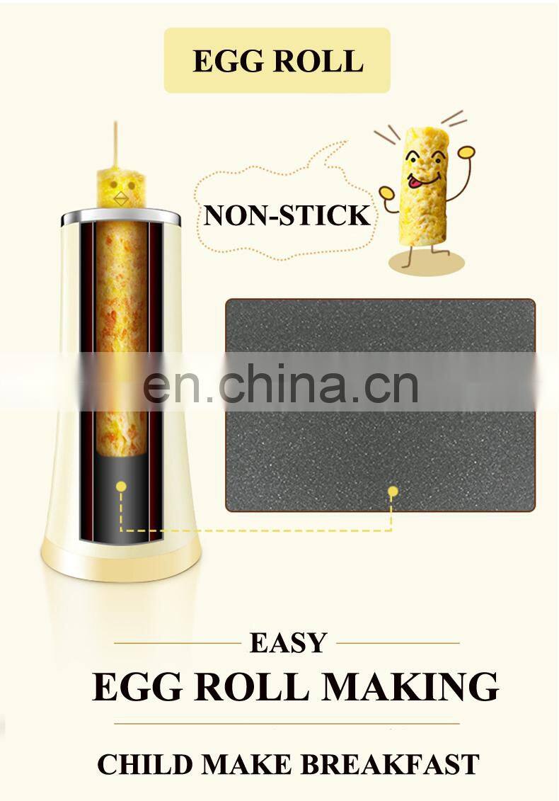 220V Automatic Household Type Egg Roller Maker Egg Cup Cooking Tool Multifunction Omelette Master DIY Sausage Breakfast Maker