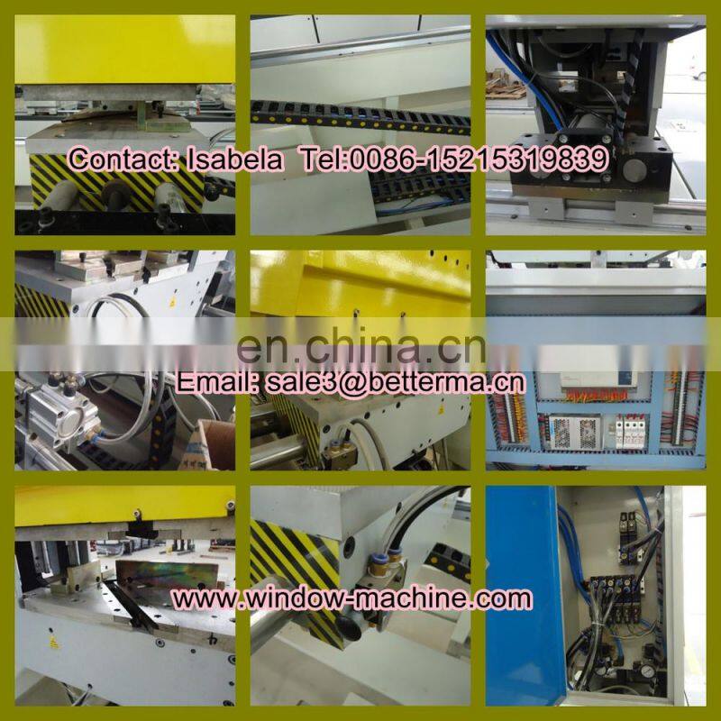 2015 Hot Sale Three head seamless welding machine Color UPVC door welder machine (0086 15215319839)