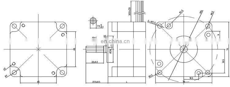 brushless dc electric motor 3000rpm 24v bldc motor BMM720