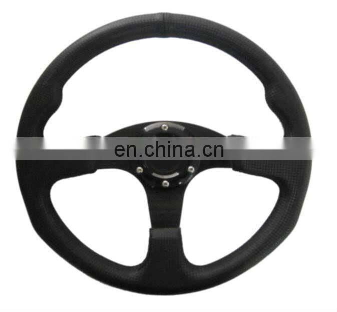 Hotsale high performance of car white wood steering wheel