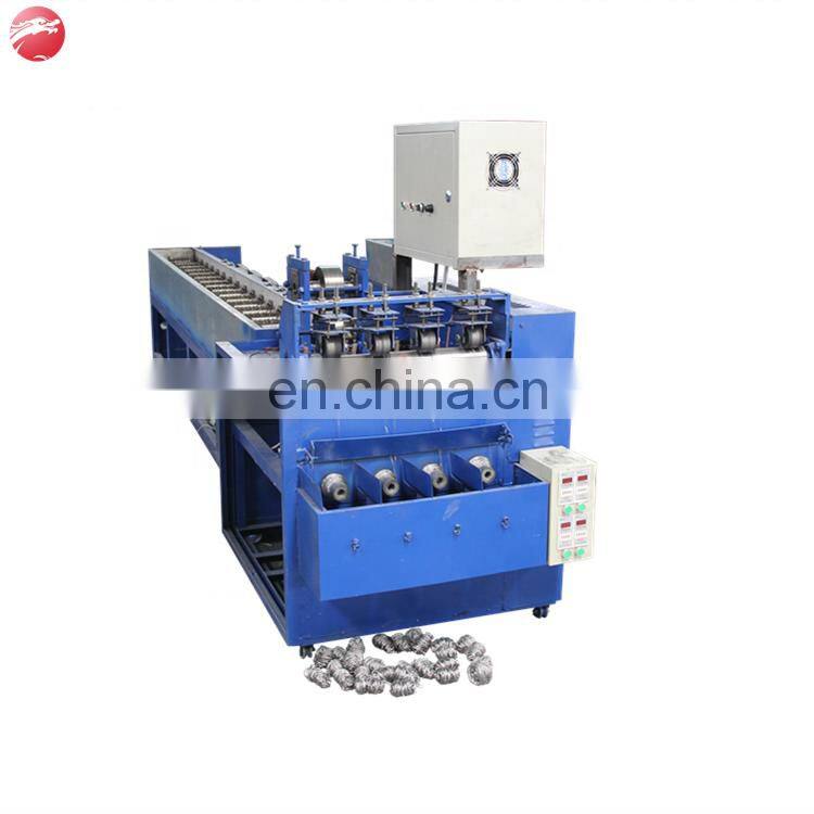 kitchen stainless steel wire scrubber making machine