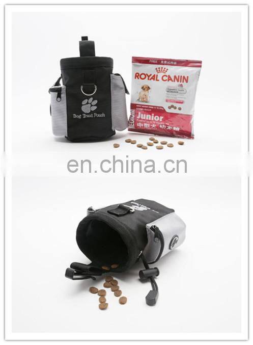 Pet Puppy Training Snack Bag Recycling Adjustable Strap Outdoor Sports Training Waist Pack