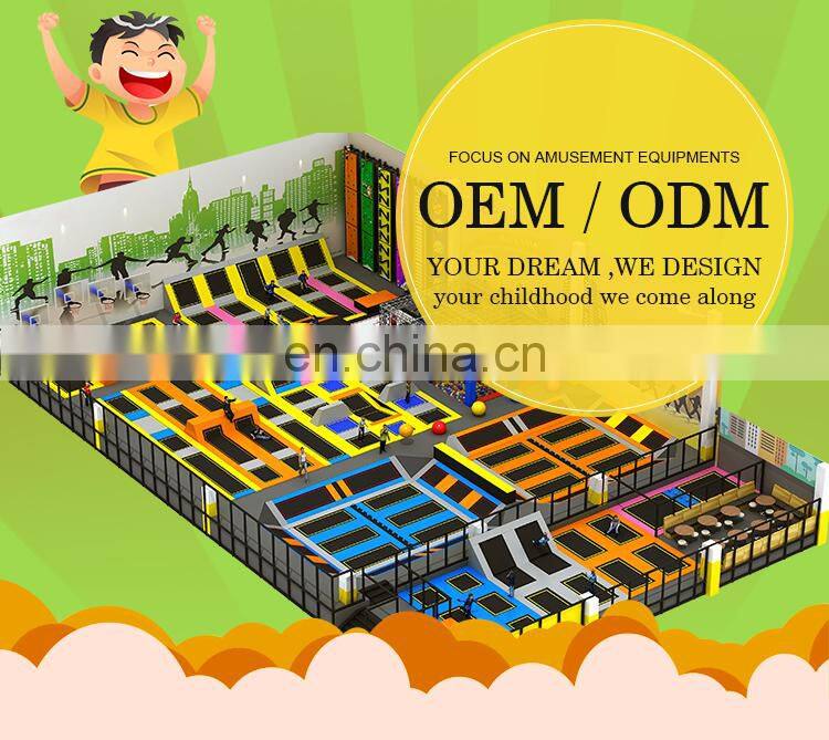 Top Commercial Design Theme Indoor Playground Trampoline Park