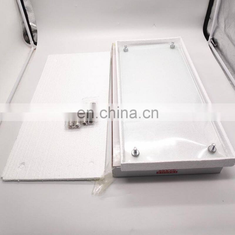 Strong and easy to clean glass table top with  professional polishing