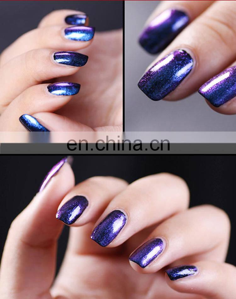 Long lasting Chameleon Flake Color Gel Nail Polish
