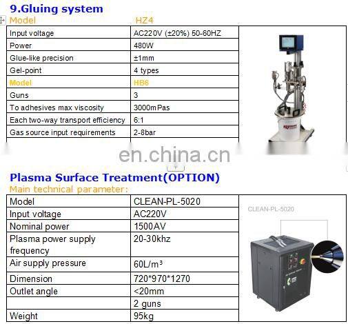 1100-Straight line-double side-lock bottom-4&6 corner Folding Gluing Machine