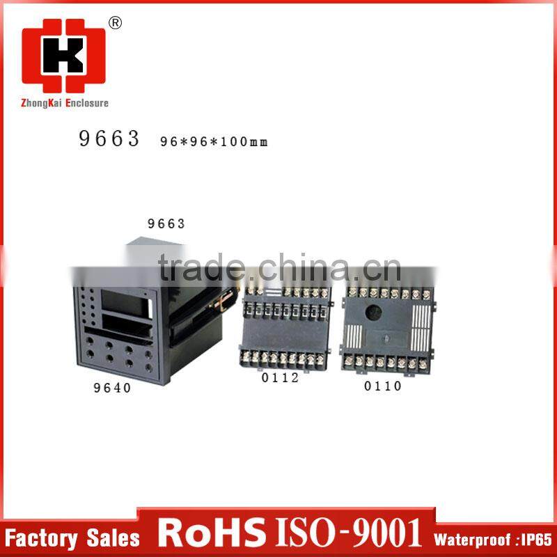new design delicated appearance small plastic digital panel meter enclosures