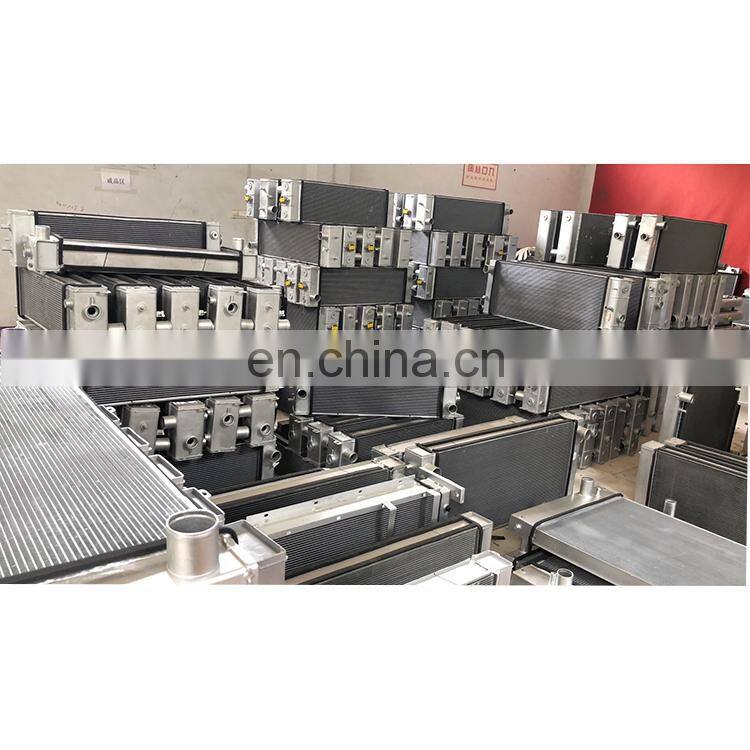 For SANY SY75C-9 water radiator 730*300*150mm