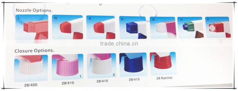 Nice cleaning product pp various trigger sprayer