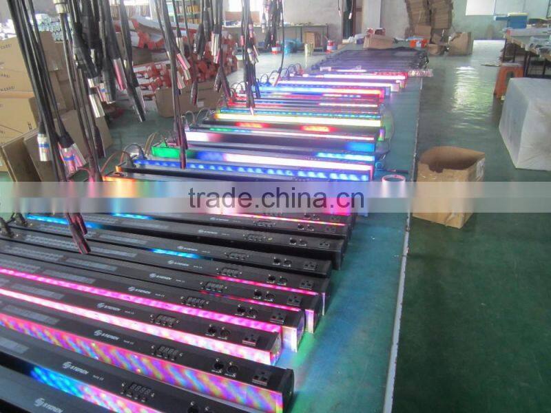 professional culb led washer lighting rgb 242x10 mm