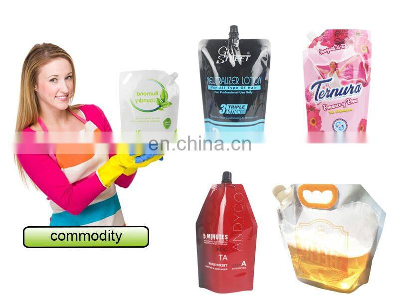 Food Grade Stand Up Spout Pouch Tomato Sauce Juice Drink Packaging Bags