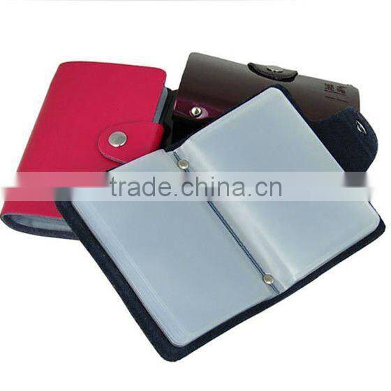 2012 high quality genuine leather card holder